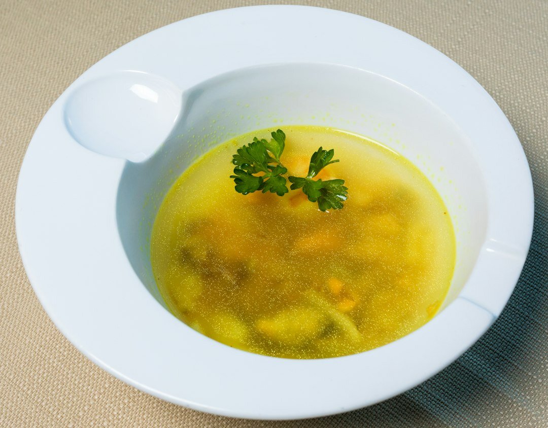 bowl of traditional soup
