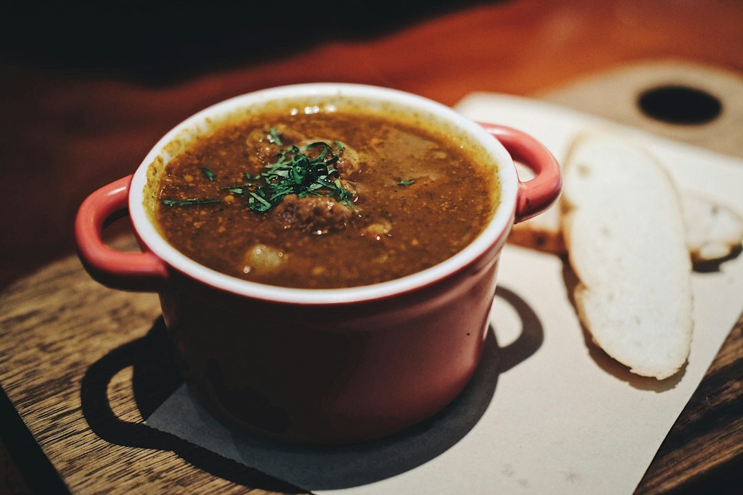 bowl of czech soup